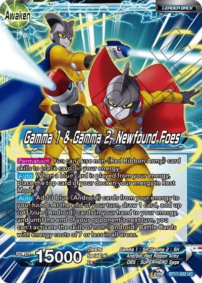 Gamma 1 & Gamma 2 // Gamma 1 & Gamma 2, Newfound Foes BT17-032