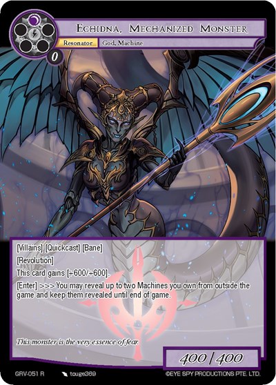 Echidna, Mechanized Monster