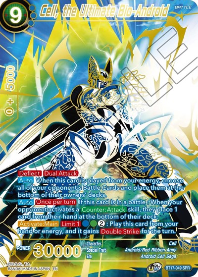 Cell, the Ultimate Bio-Android BT17-049