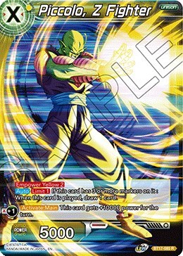 Piccolo, Z Fighter BT17-085