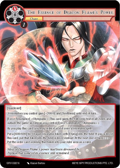 The Essence of Dragon Flame's Power