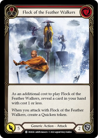 Flock of the Featherwalkers (Red) 