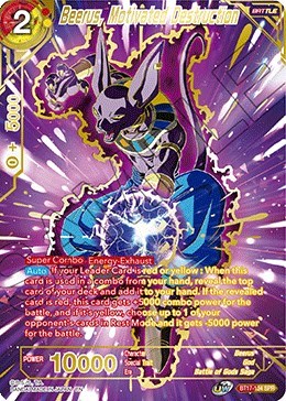 Beerus, Motivated Destruction BT17-134