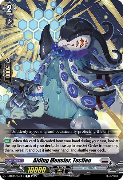 Aiding Monster, Tectien [D Format] D-BT05/045EN