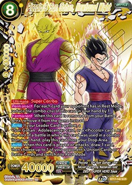 Piccolo & Son Gohan, Newfound Might BT17-148