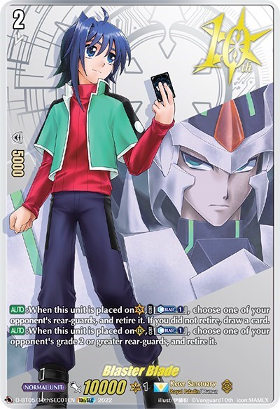 Blaster Blade [D Format] D-BT05/10thSEC01EN