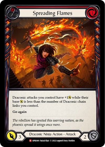 Spreading Flames 