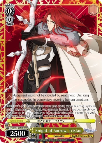 Knight of Sorrow, Tristan FGO/S87-E005RTR RTR