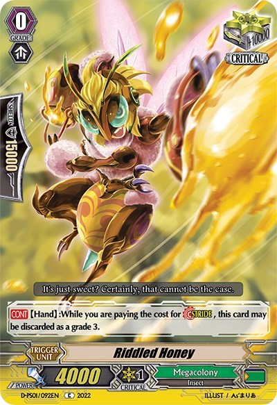 Riddled Honey [P Format] D-PS01/092EN