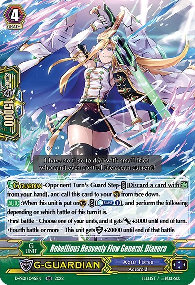 Rebellious Heavenly Flow General, Dianera [P Format] D-PS01/045EN