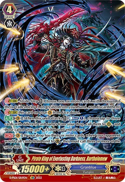 Pirate King of Everlasting Darkness, Bartholomew [P Format] D-PS01/SR19EN