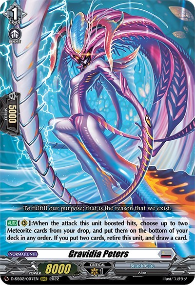 Gravidia Peters [D Format] D-SS02/007EN