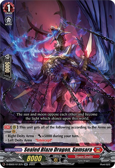 Sealed Blaze Dragon, Samsara [D Format] D-SS02/013EN