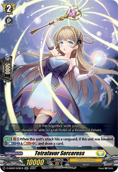 Tetrafavor Sorceress [D Format] D-SS02/028EN