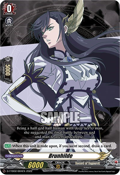 Brunhilde [D Format] D-TTD02/004EN