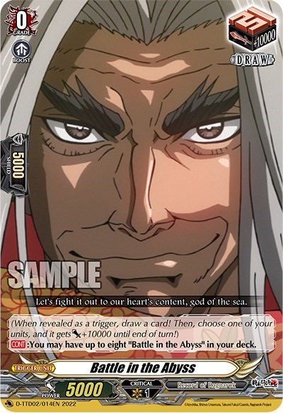 Battle in the Abyss [D Format] D-TTD02/014EN
