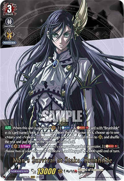 Man's Survival at Stake, Brunhilde [D Format] 