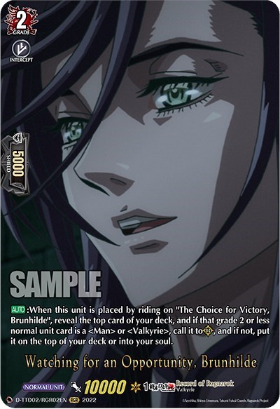 Watching for an Opportunity, Brunhilde [D Format] 