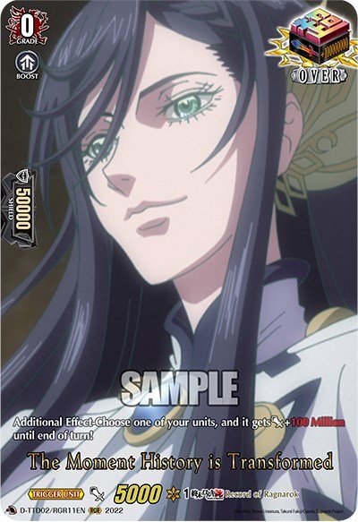 The Moment History is Transformed [D Format] D-TTD02/RGR11EN