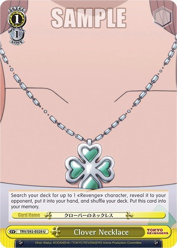 Clover Necklace TRV/S92-E028 U
