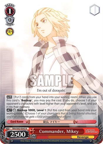 Commander, Mikey TRV/S92-E043 R