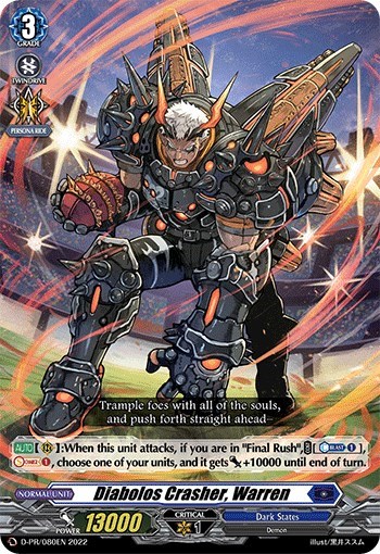 Diabolos Crasher, Warren [D Format] 