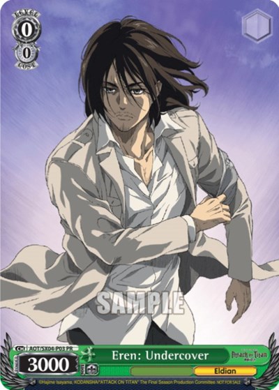 Eren: Undercover AOT/SX04-PE03 PR