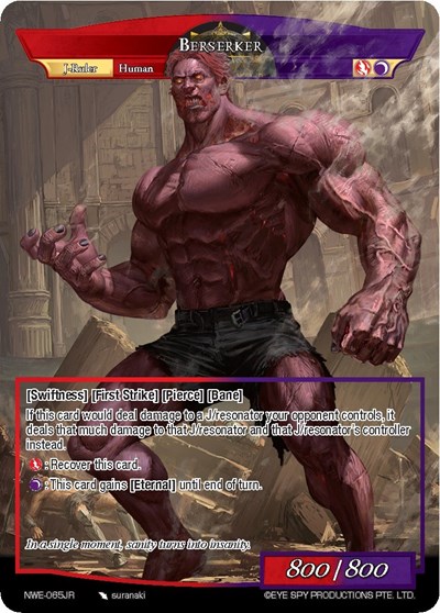 Extract of the Fire Moon // Berserker NWE-065 JR