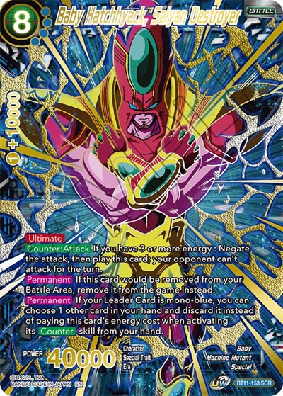 Baby Hatchhyack, Saiyan Destroyer BT11-153