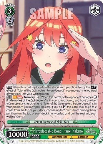 Irreplaceable Bond, Itsuki Nakano 5HY/W90-E043 C