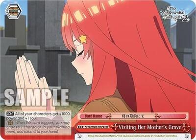 Visiting Her Mother's Grave 5HY/W90-E079 CR