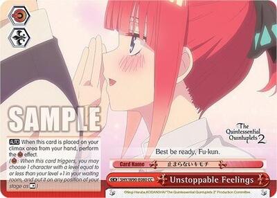 Unstoppable Feelings 5HY/W90-E080 CC