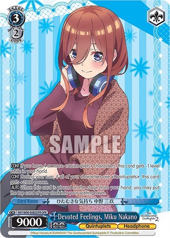 Devoted Feelings, Miku Nakano 5HY/W90-E082OFR OFR