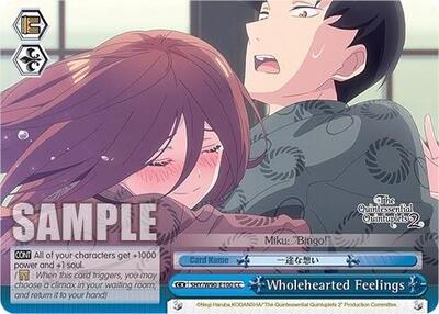 Wholehearted Feelings 5HY/W90-E100 CC