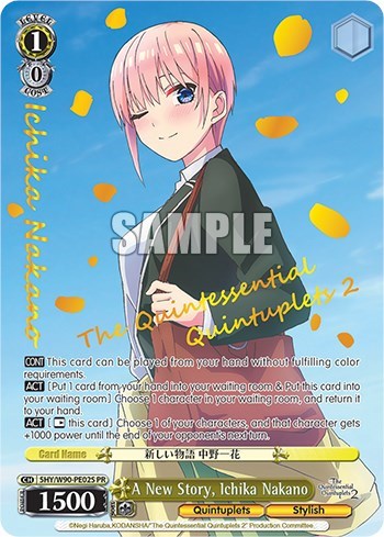 A New Story, Ichika Nakano 5HY/W90-PE02S PR
