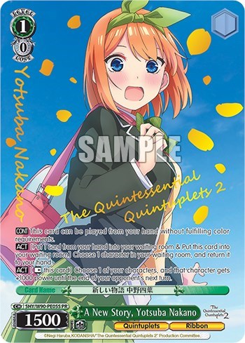 A New Story, Yotsuba Nakano 5HY/W90-PE05S PR