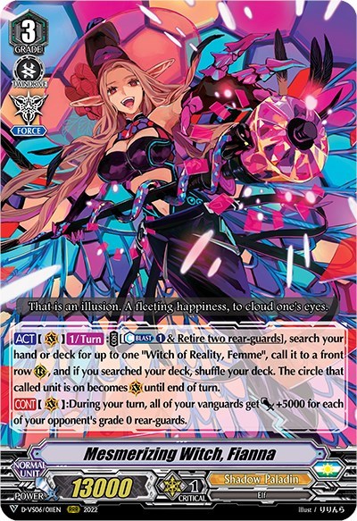 Mesmerizing Witch, Fianna [V Format] D-VS06/011EN