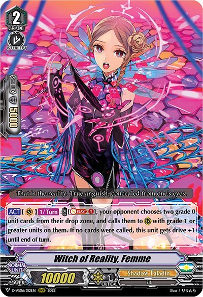 Witch of Reality, Femme [V Format] D-VS06/012EN