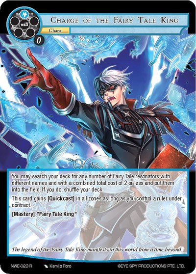 Charge of the Fairy Tale King