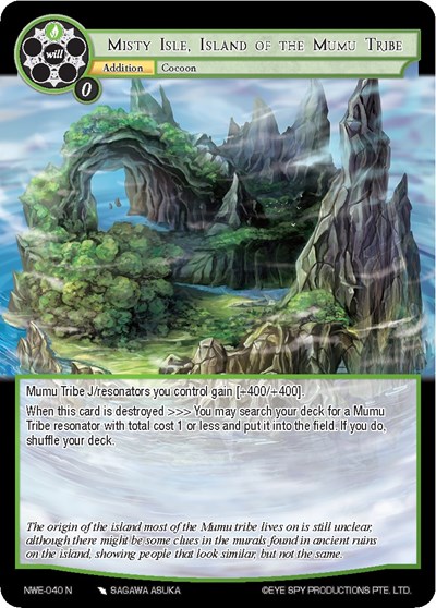 Misty Isle, Island of the Mumu Tribe