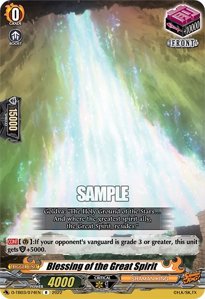 Blessing of the Great Spirit [D Format] D-TB03/074EN