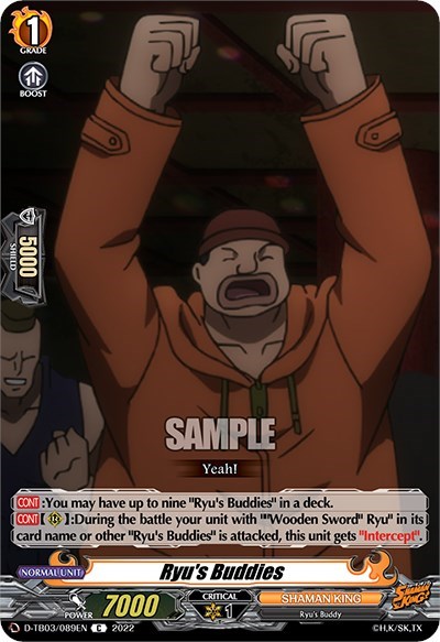 Ryu's Buddies [D Format] D-TB03/089EN