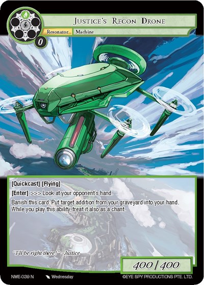 Justice's Recon Drone