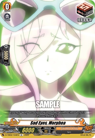 Sad Eyes, Morphea [D Format] D-TB03/144EN