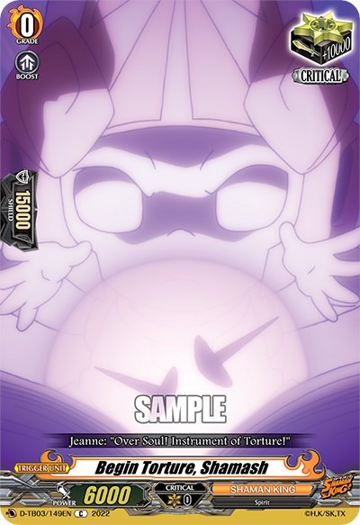 Begin Torture, Shamash [D Format] D-TB03/149EN