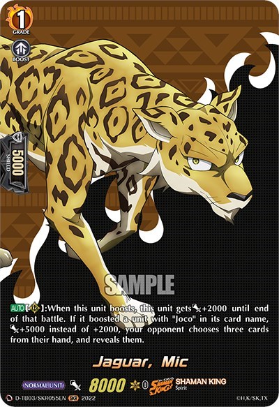 Jaguar, Mic [D Format] D-TB03/SKR055EN