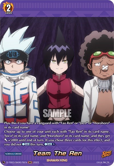 Team The Ren [D Format] D-TB03/SKR079EN