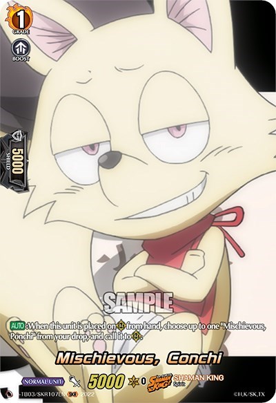 Mischievous, Conchi [D Format] D-TB03/SKR107EN