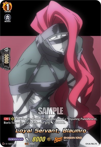 Loyal Servant, Blaumro [D Format] D-TB03/SKR117EN
