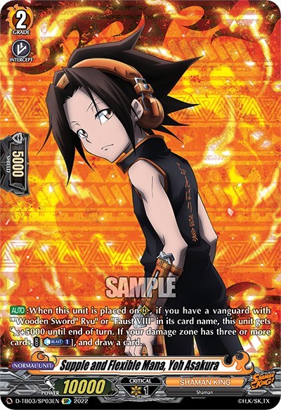 Supple and Flexible Mana, Yoh Asakura [D Format] D-TB03/SP03EN